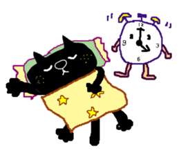 KUROSUKE of black cat (mountain ver) sticker #8403198