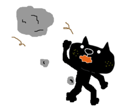 KUROSUKE of black cat (mountain ver) sticker #8403203
