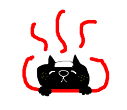 KUROSUKE of black cat (mountain ver) sticker #8403227