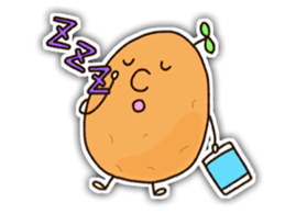 POTETON Everyday conversation Version sticker #8403229