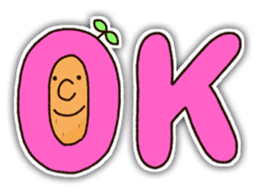 POTETON Everyday conversation Version sticker #8403238