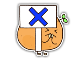 POTETON Everyday conversation Version sticker #8403241