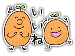 POTETON Everyday conversation Version sticker #8403243