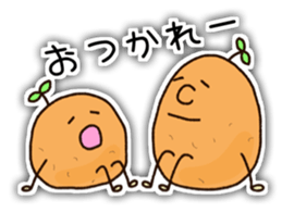 POTETON Everyday conversation Version sticker #8403252