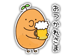 POTETON Everyday conversation Version sticker #8403253