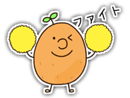 POTETON Everyday conversation Version sticker #8403262