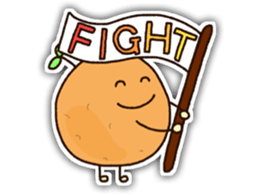 POTETON Everyday conversation Version sticker #8403263