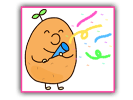 POTETON Everyday conversation Version sticker #8403265