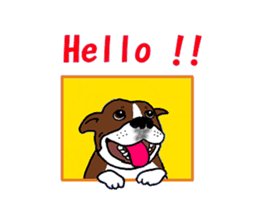 Staffordshire Bull Terriers sticker #8403268