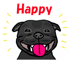 Staffordshire Bull Terriers sticker #8403277