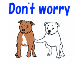 Staffordshire Bull Terriers sticker #8403279