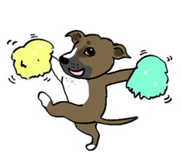 Staffordshire Bull Terriers sticker #8403280