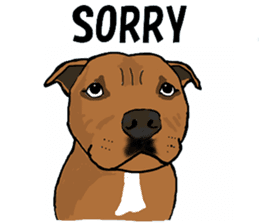 Staffordshire Bull Terriers sticker #8403289