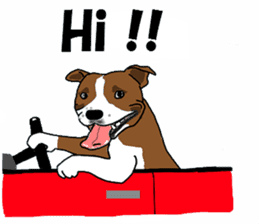 Staffordshire Bull Terriers sticker #8403291