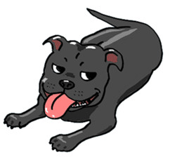 Staffordshire Bull Terriers sticker #8403304