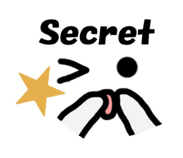 Simple decorated letter! sticker #8403602