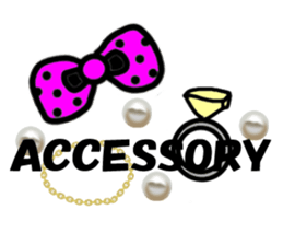 Simple decorated letter! sticker #8403621