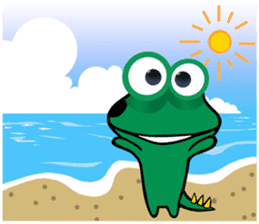 Frogzilla 2 ~~ Awesome Cool Frogzilla !! sticker #8403832