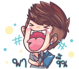 Army sassy boy sticker #8404123