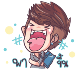 Army sassy boy sticker #8404123