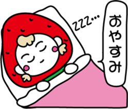 Everyday of strawberry-chan sticker #8404273