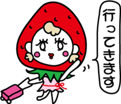 Everyday of strawberry-chan sticker #8404274
