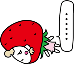 Everyday of strawberry-chan sticker #8404289