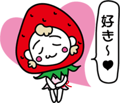 Everyday of strawberry-chan sticker #8404297