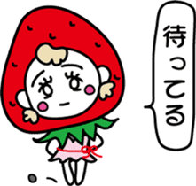Everyday of strawberry-chan sticker #8404298