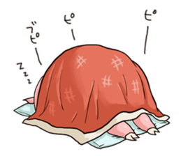 Piggy in winter sticker #8404384