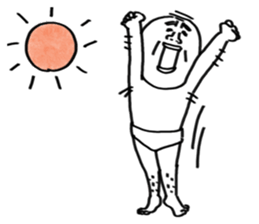 The pants man(new) sticker #8404812