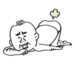 The pants man(new) sticker #8404819