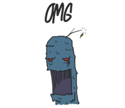 Billy and friends. sticker #8405190