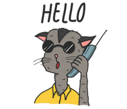 Billy and friends. sticker #8405193