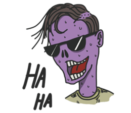 Billy and friends. sticker #8405195