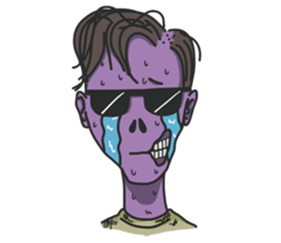 Billy and friends. sticker #8405196