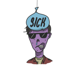 Billy and friends. sticker #8405197