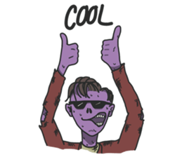 Billy and friends. sticker #8405198