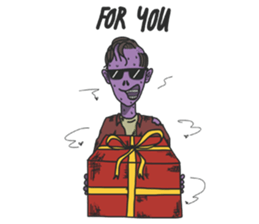 Billy and friends. sticker #8405199