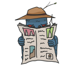 Billy and friends. sticker #8405204