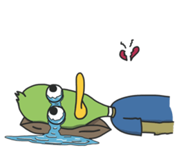 Billy and friends. sticker #8405208