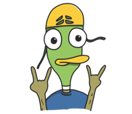 Billy and friends. sticker #8405211