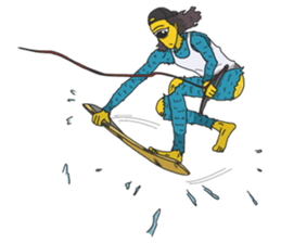 Billy and friends. sticker #8405225