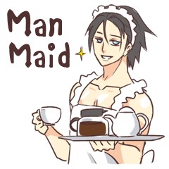Man Maid (not a butler) Eng.