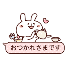 Fukidashi and animal sticker #8405316