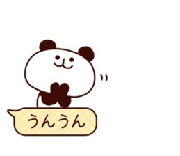 Fukidashi and animal sticker #8405329