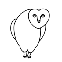 barn owl and friends 2 sticker #8405436