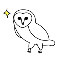 barn owl and friends 2 sticker #8405443