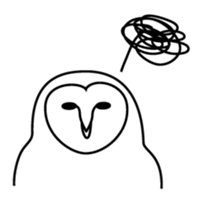 barn owl and friends 2 sticker #8405449