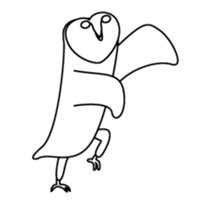 barn owl and friends 2 sticker #8405451